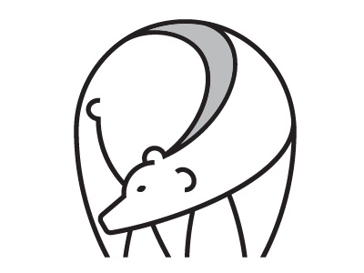 BEAR icon illustration logo