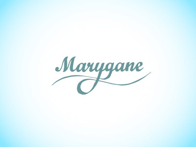 Marygane Logo blog design logo