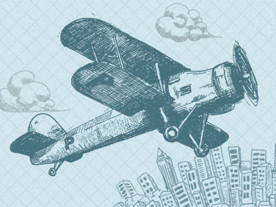 Pepperplane design illustration web