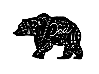 Father's Day Bear day fathers free illustration