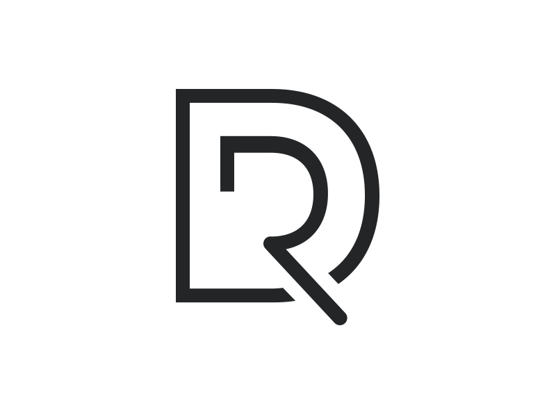 DR Monogram by Marie Whittington on Dribbble