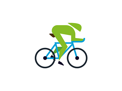 Cyclist bike cycle illustration ride