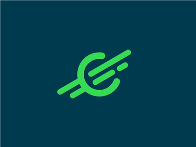 Codehesion Logo green logo planet saturn