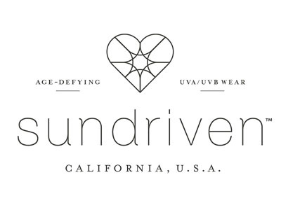 Sundriven logo (before & after) before and after california custom type heart logo logo redesign projekt inc. sean costik sun sun rays sundriven typography