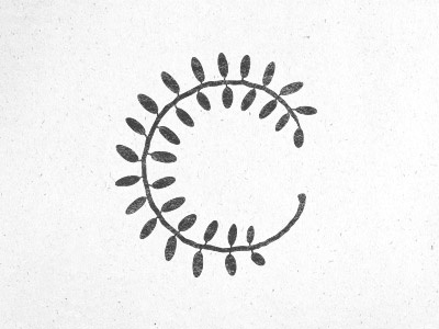 Choiselle C sean costik projekt inc. choiselle c logo mark icon leaves nature natural plant