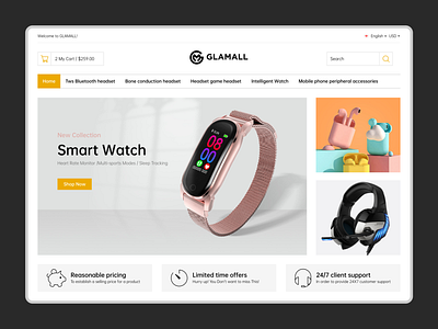 GLAMALL web