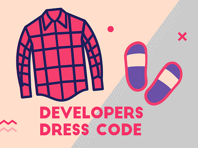 Developers Dress Code illustration