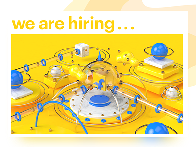 We Are Hiring 3d designer dribbble factory flipkart hiring illustration job machine product product designer