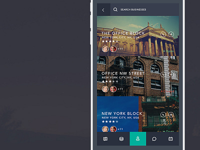 Social App Buisness Search