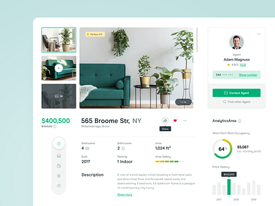 🏠Real Estate - Details apartment booking dashboard details filter flat hotel house interior map property real estate rent room sell statistics tooltip ui