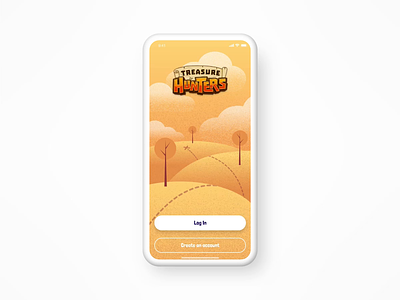 Treasure Hunters Mobile Game account app avatar drawing game graphic design illustration illustrator invision studio mobile mobile app sign up treasure hunters ui ux vector