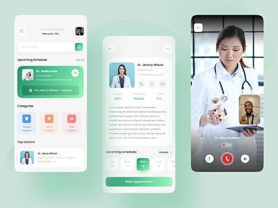 Medical App by Hardik Pandya for MindInventory on Dribbble