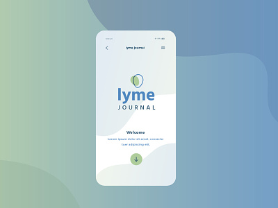 Lyme Journal app app design design identity logo logodesign