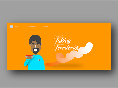 Taking Territories app branding cloud identity illustration interaction site typography web