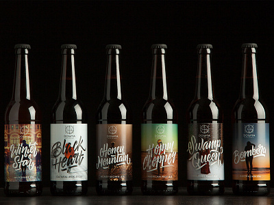 Dogma Brewery Branding. label design