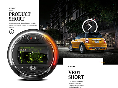 MINI 360' Campaign art direction campaign cars design digital layout ui ux webdesign