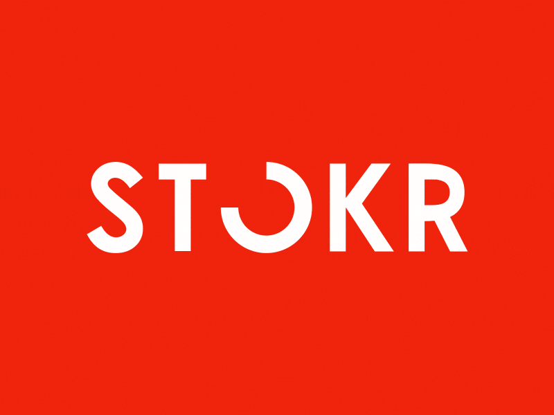Stokr Logo Animation art direction blockchain cryptocurrency brand branding corporate identity crypto currency design investment logo logo animation logoart motion new typeface typography ventures