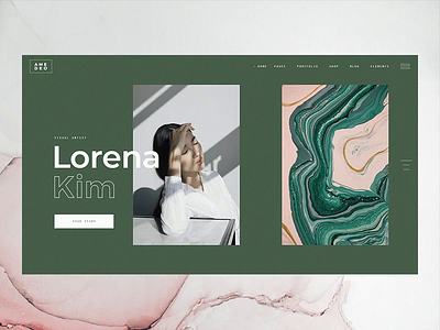 Amedeo / Multi-concept Artist and Creative Agency Theme amedeo animation artist design elated elated themes first shot gallery gallery art green hello dribbble interaction qode interactive typogaphy ui ux web wordpress