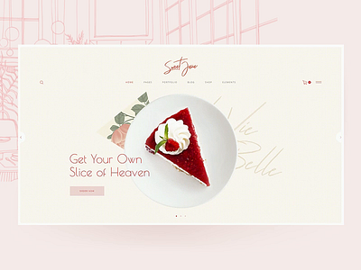 Sweet Jane - Delightful Cake Shop Theme animation bakery cake cake shop chocolate chocolate shop confectionery desert design elated themes ice cream pastry patisserie qode interactive slider sweet jane sweet shop sweets ux