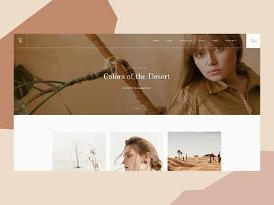 Sahel - Nubian blog desert design elated themes layout qode interactive sahel ux
