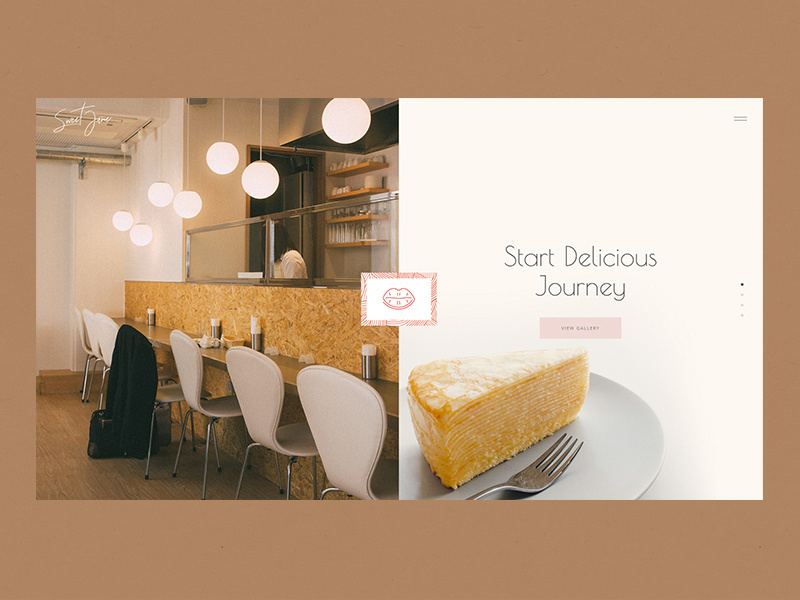 Sweet Jane - Split Showcase webdesign dessert chocolate pastry cookies bakery shop bakery cake shop cake sweets sweet jane elated themes ux ui qode interactive