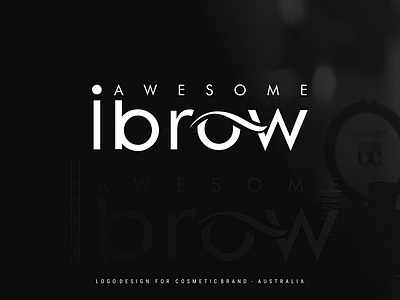 Logo Design for Awesome Eyebrow - Australia