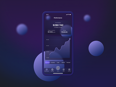 Investment Mobile App Design