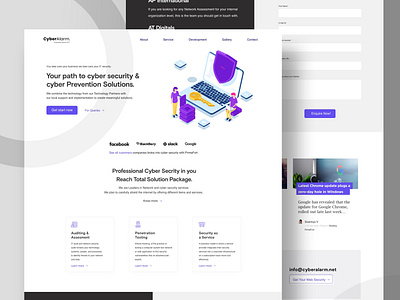 Cyber Security website design app branding branding and identity cybersecurity design illustration logo minimal minimal design research security security app type typography ui ux vector web webdeisgn website