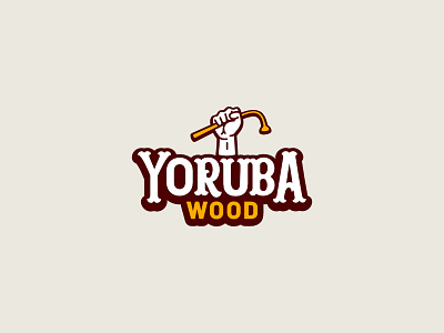 Yorubawood Logo drumstick logo nigeria yoruba