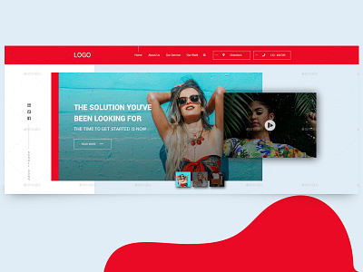 Multipurpose Web Banner   Slider