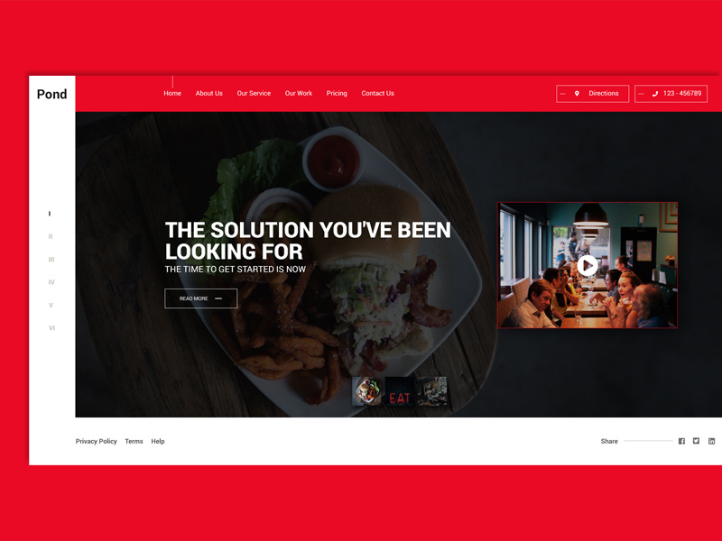 ONE PAGE TEMPLATE website banner banner website home page hotel template hotel template psd restaturant one page template psd landing page