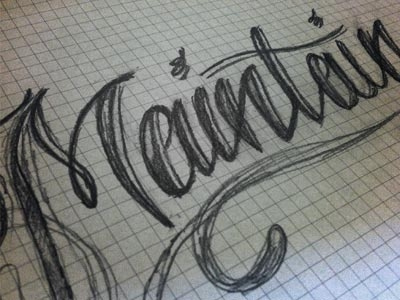 Maintain branding design drawing logo maintain sketch tattoo