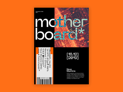 Mother Board Type Poster