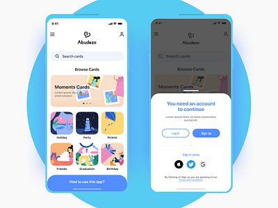 Invite App app design designer illustrations invite learn sharing tips ui userflow ux