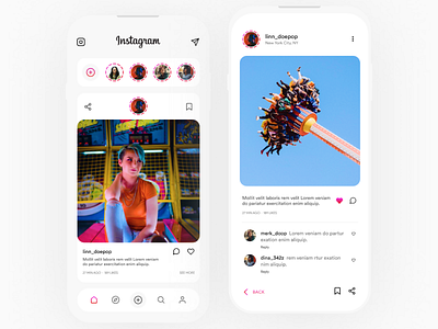 Instagram Redesign