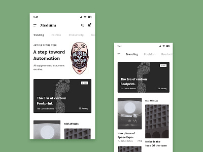 Medium Redesign.