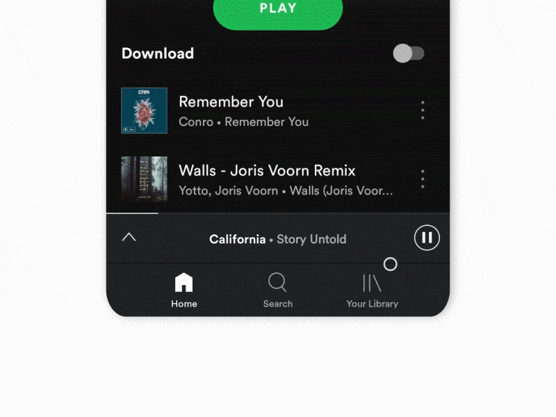 Spotify Seek Feature