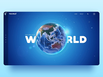 UI concept for Travel Planner Website | Popshot by Lollypop animation branding design graphic design illustration ui ui design uxui design visual design webdesign website website design