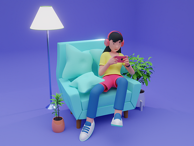 3D Illustration Art