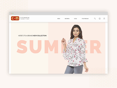 Ecommerce Website Design animation ecommerce design online shopping ui design uxui design visual design website design