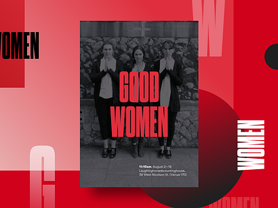 Good Women poster branding design graphic design poster