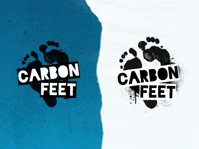 Carbon feet logo