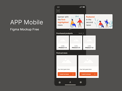 APP Mobile - Figma Free app mobile design figma figma community free interface mobile ui ui ux design