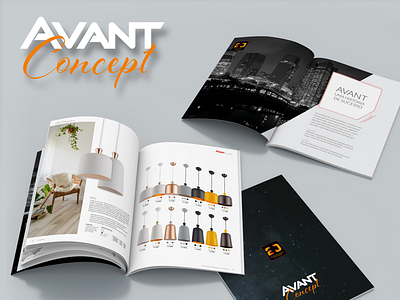 Catálogo Concept Avant catálogo design editorial impresso