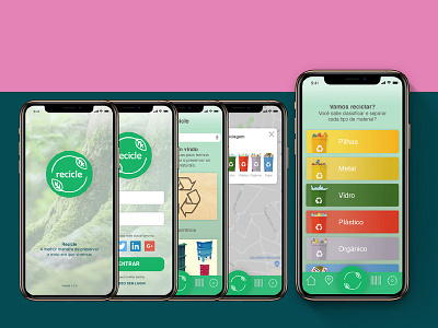APP Recicle axure branding design illustrator interface logo photoshop sketch app ui ui ux design ux