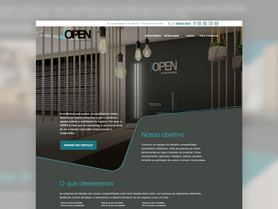 Jopen - landing page