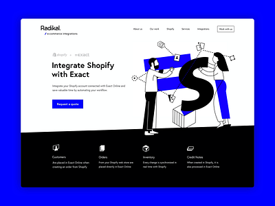 Landing page - Illustration