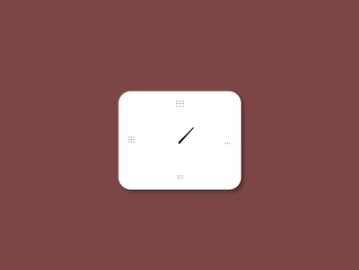 simple clock design design
