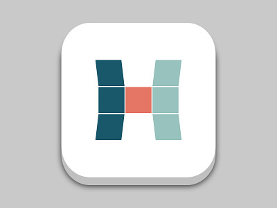iOS Icon for HEX Interactive agency app concept icon identity interactive ios