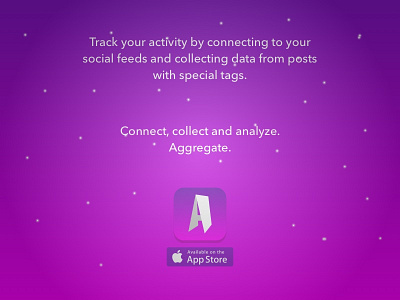 Aggregate Ad activity app brand icon identity ios tracker